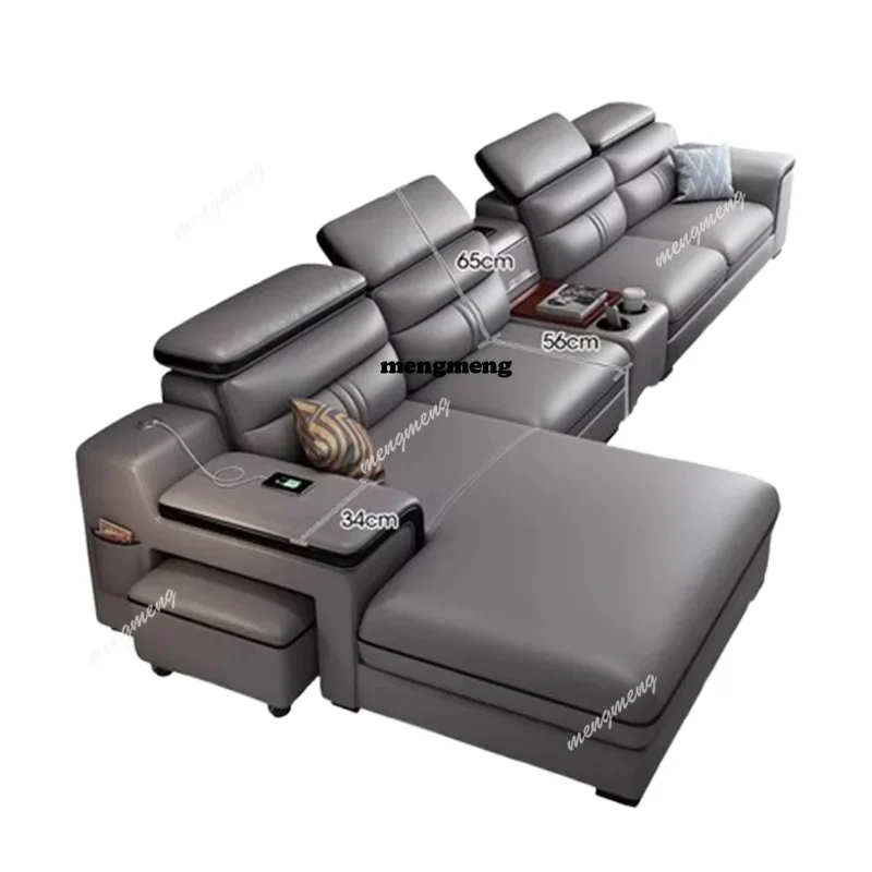 Home Cinema For Small Room - K178 Luxury Italian Small Apartment Sofas