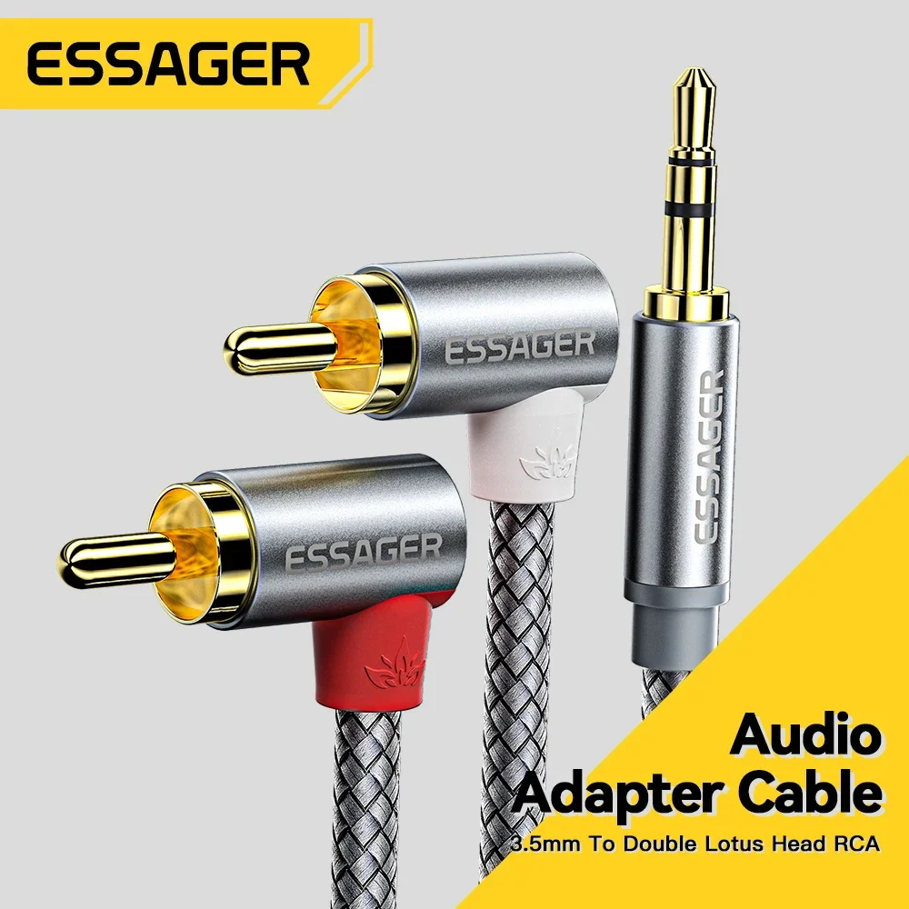 Home Cinema Heos - Essager 90 ° Angle RCA Audio