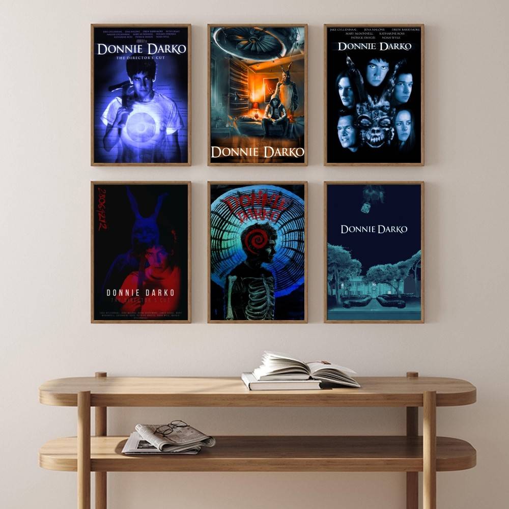 Home Cinema Movies - Donnie Darko Movie Paper Poster Retro