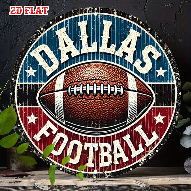 2D Flat, 1pc Dallas Football R - Home Cinema Classic recensie en prijs