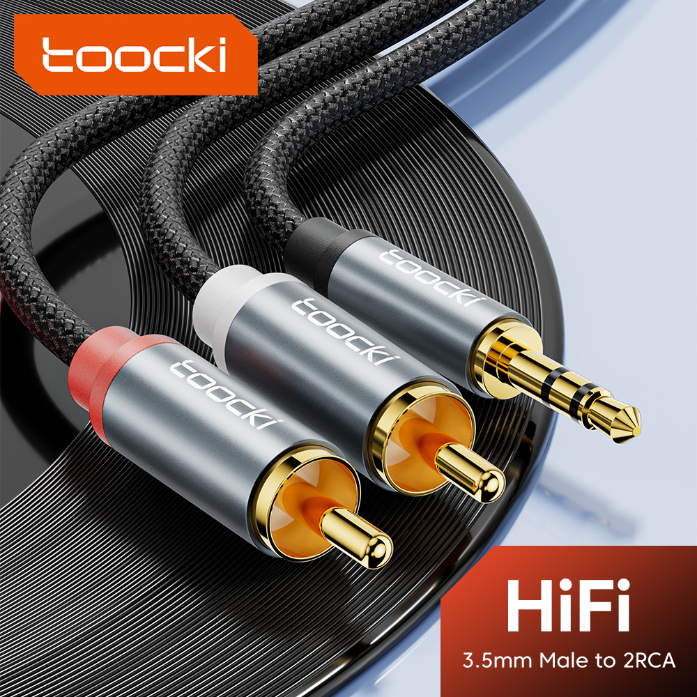 Toocki RCA Cable HiFi Stereo 3 - Home Cinema Heos recensie en prijs