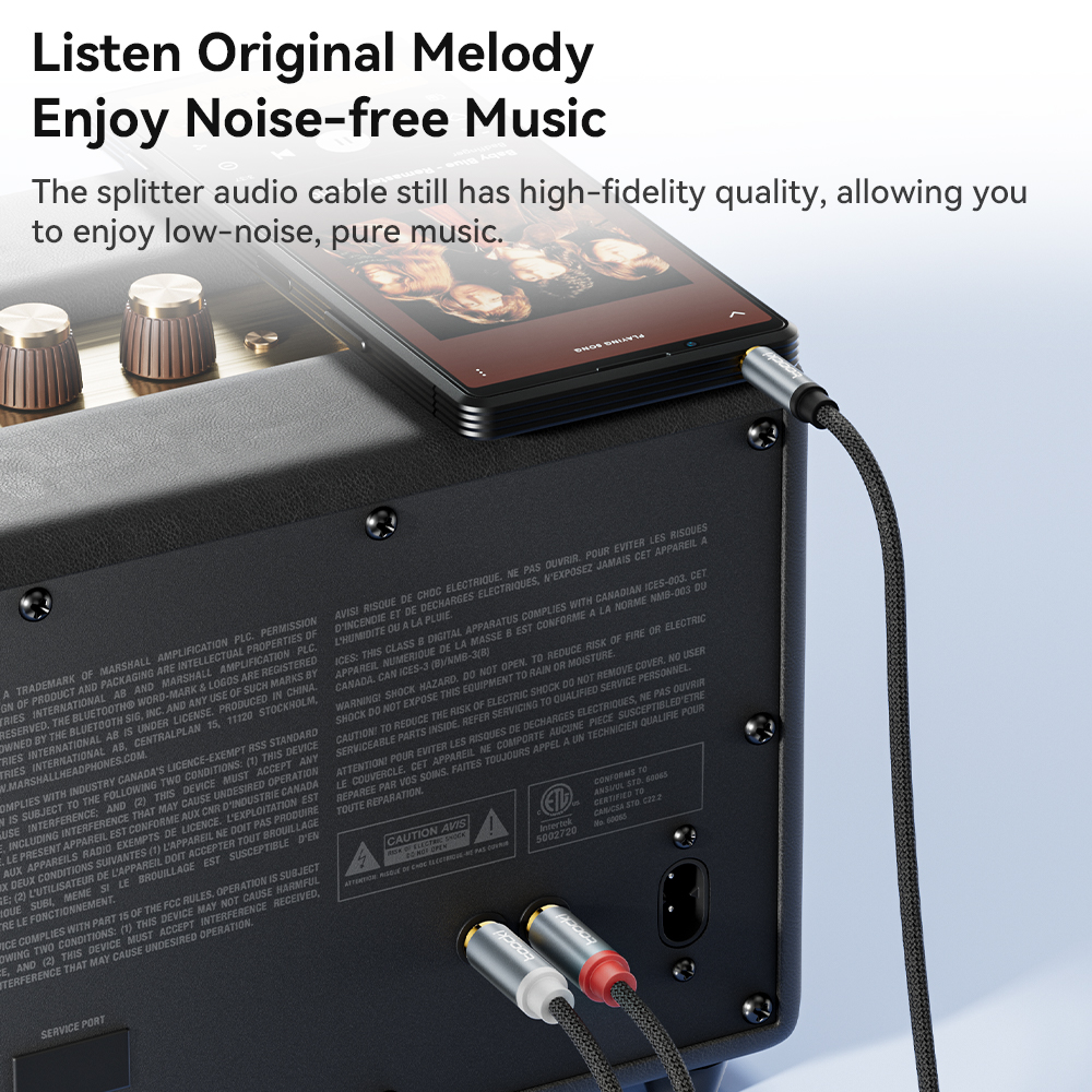 Toocki RCA Cable HiFi Stereo 3 - Home Cinema Heos recensie en prijs