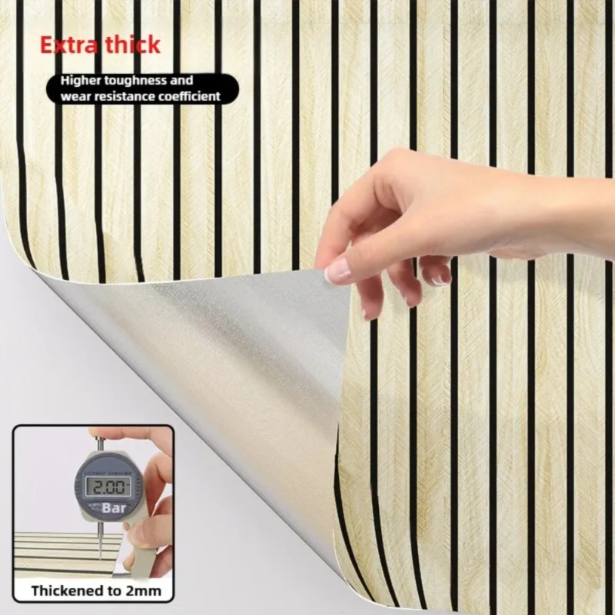 Thick Brown Grid Peel and Stic - Home Cinema Classic recensie en prijs