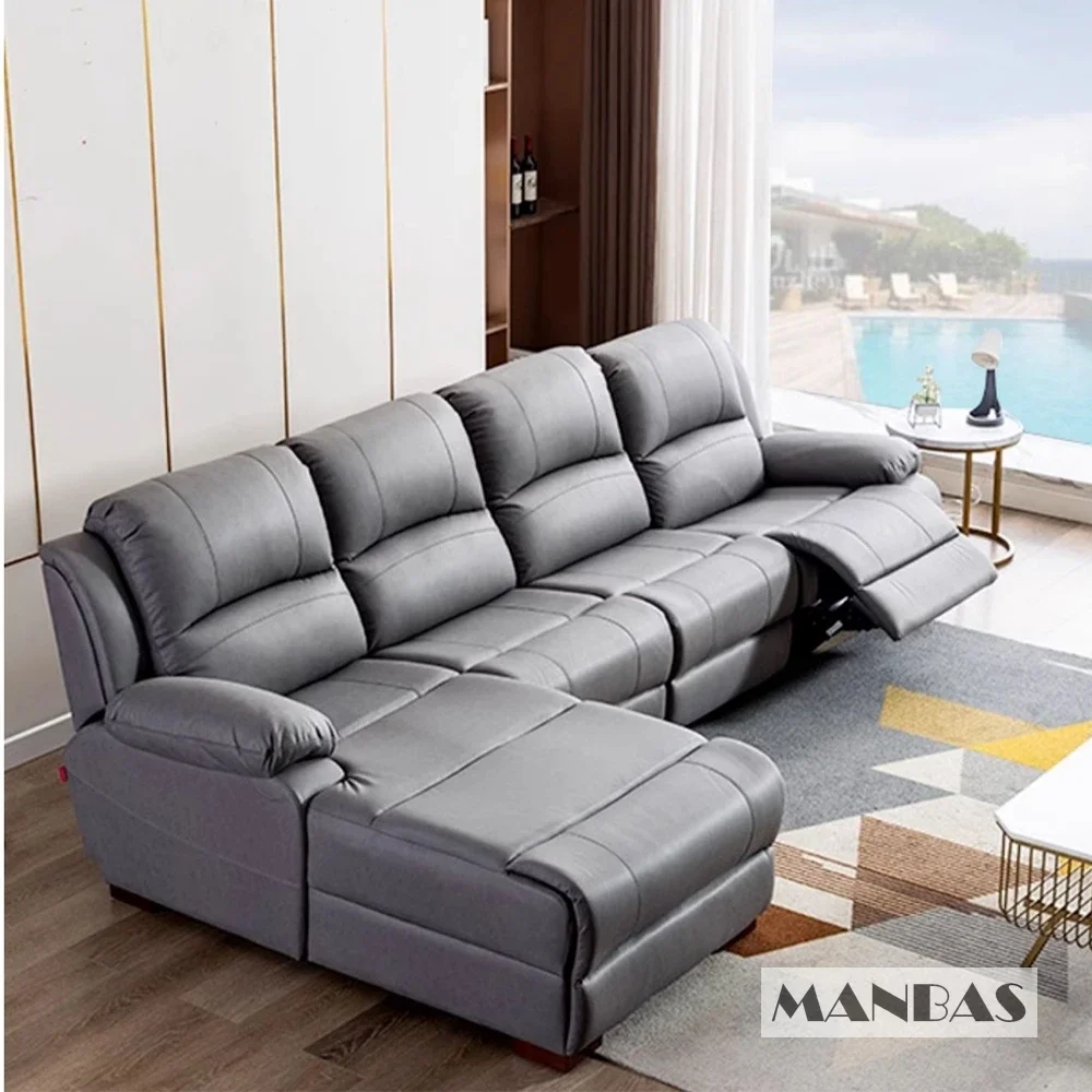 Genuine Leather Manual Electri - Home Cinema Couch recensie en prijs