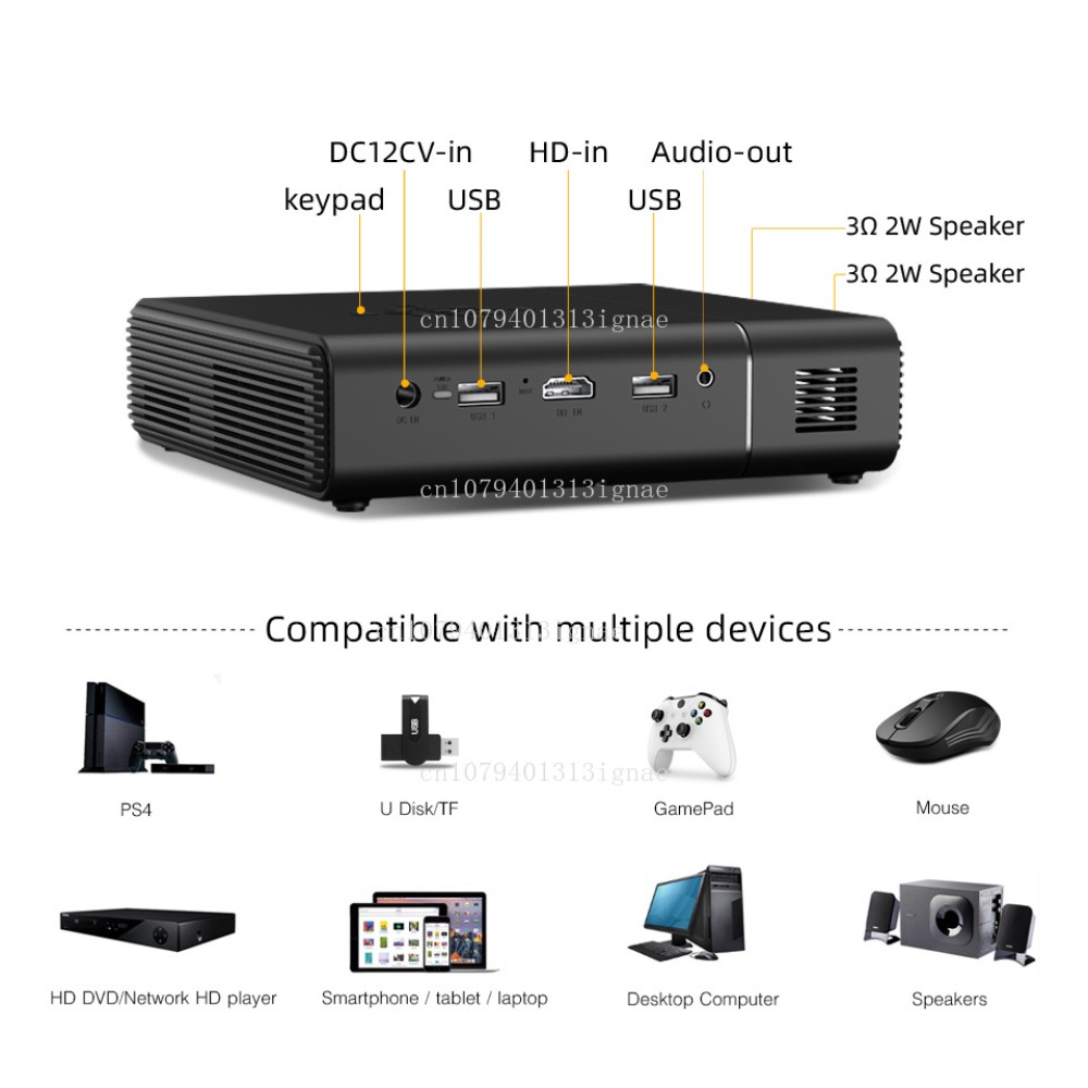 U30 Top Sale 3D 4K Projector P - Home Cinema Portable recensie en prijs