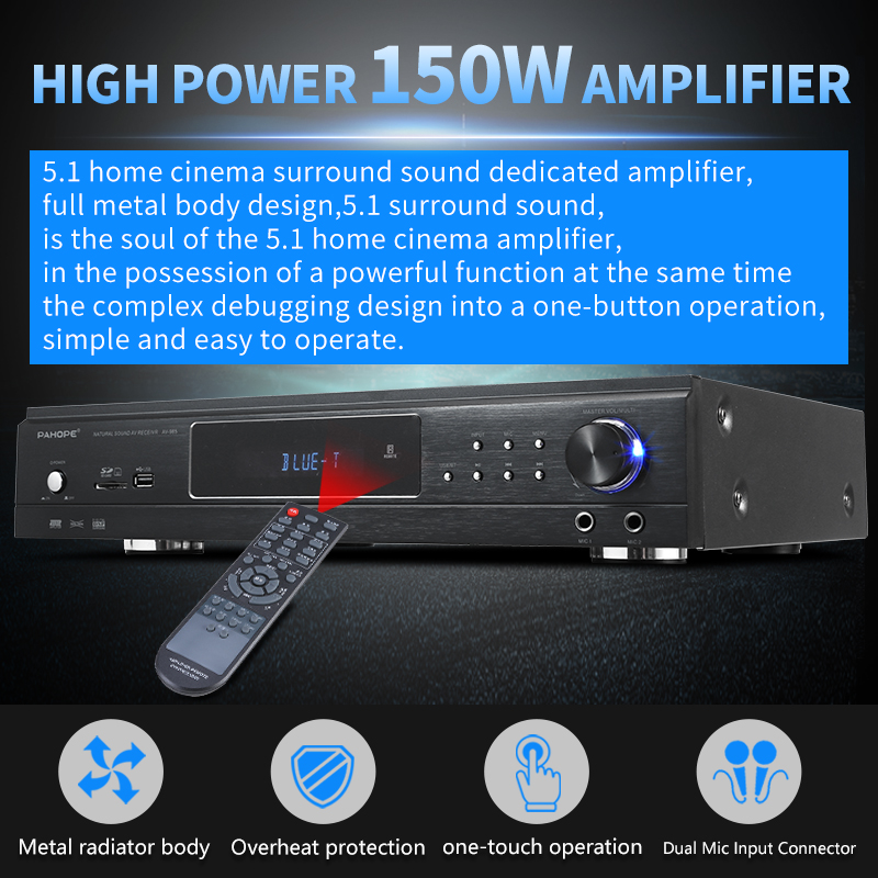 PAHONPE 5.1 home cinema surrou - Home Cinema Couch recensie en prijs