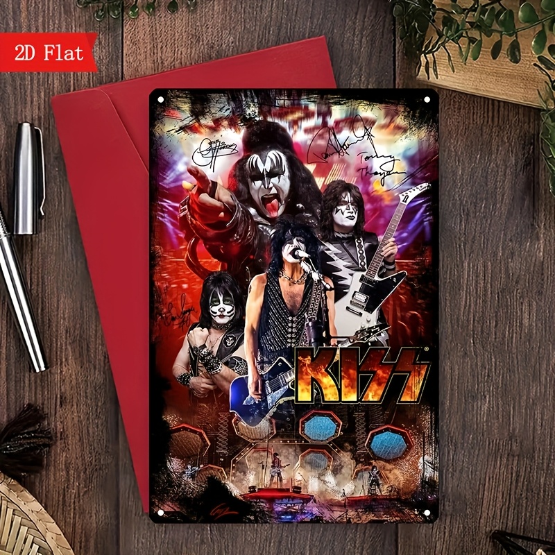KISS Band Retro Metal Tin Sign - Home Cinema Classic recensie en prijs