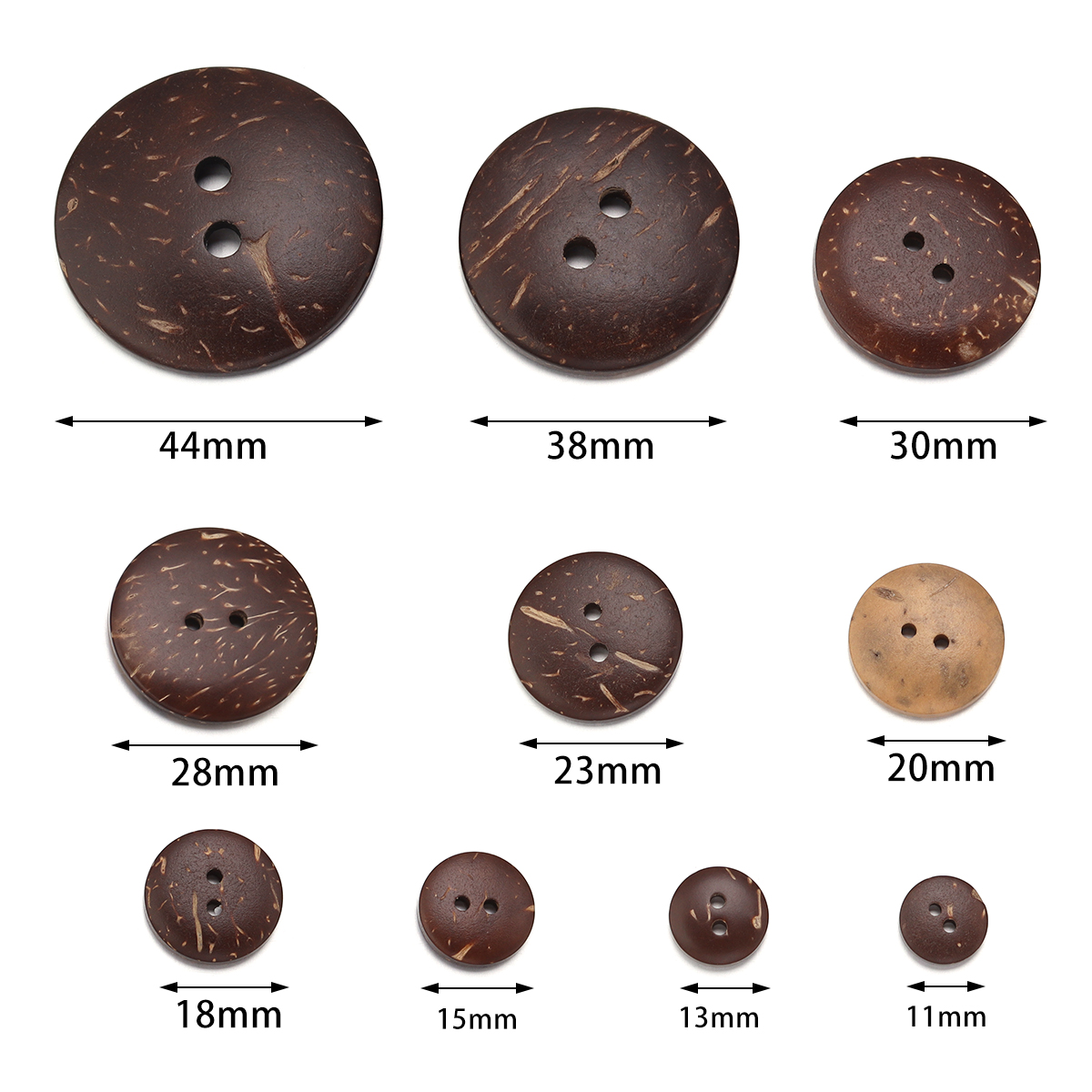 10-100Pcs Natural Coconut Shel - Home Cinema Classic recensie en prijs