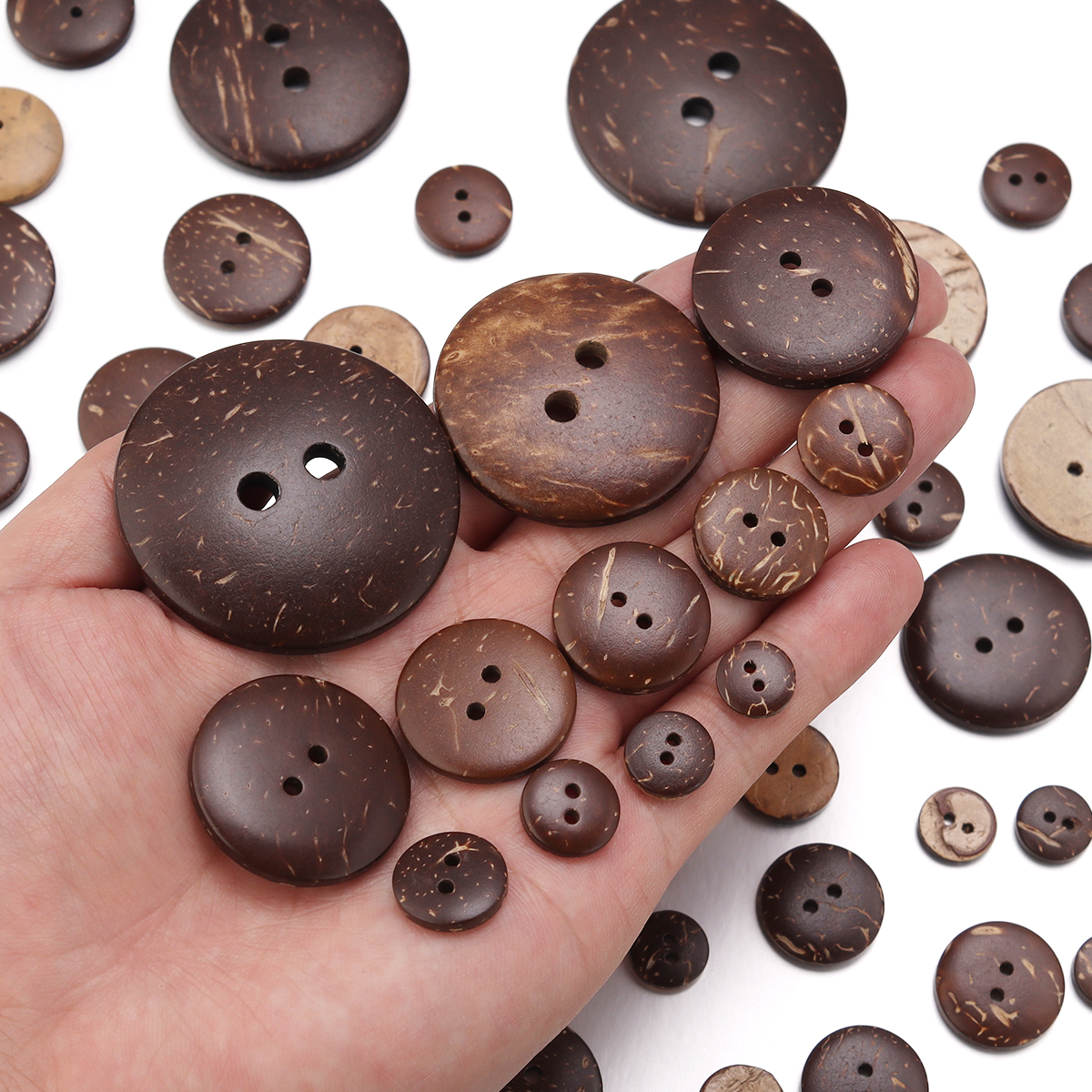 10-100Pcs Natural Coconut Shel - Home Cinema Classic recensie en prijs
