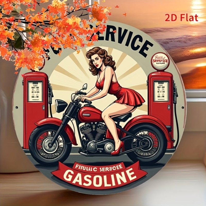 Round Metal Tin Sign Wall Deco - Home Cinema Classic recensie en prijs