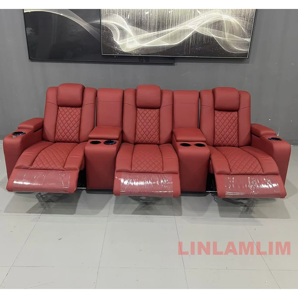 Linlamlim Luxury 3-Seat Reclin - Home Cinema Couch recensie en prijs