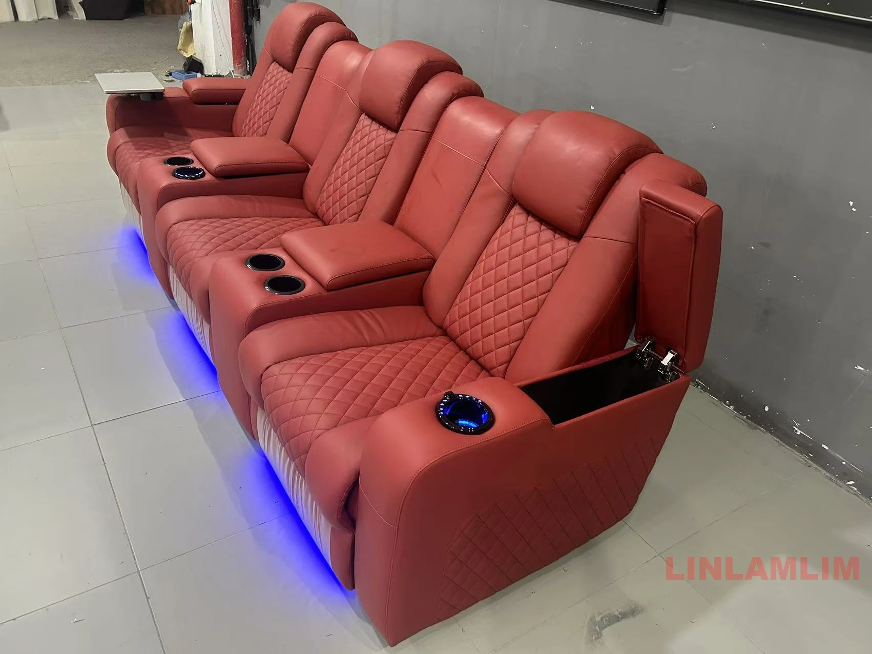 Linlamlim Luxury 3-Seat Reclin - Home Cinema Couch recensie en prijs