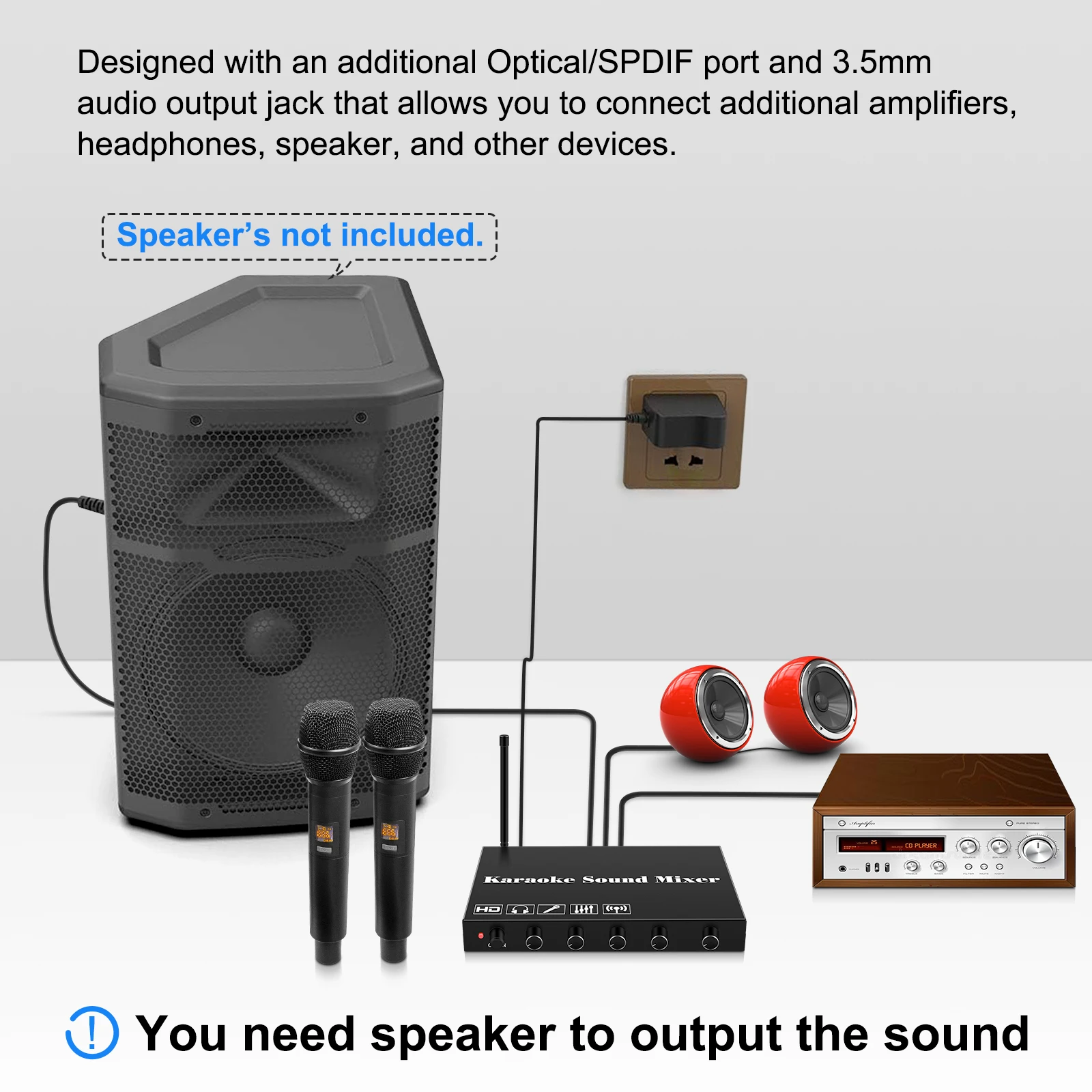 HDMI Karaoke Player Mixer Home - Home Cinema Heos recensie en prijs