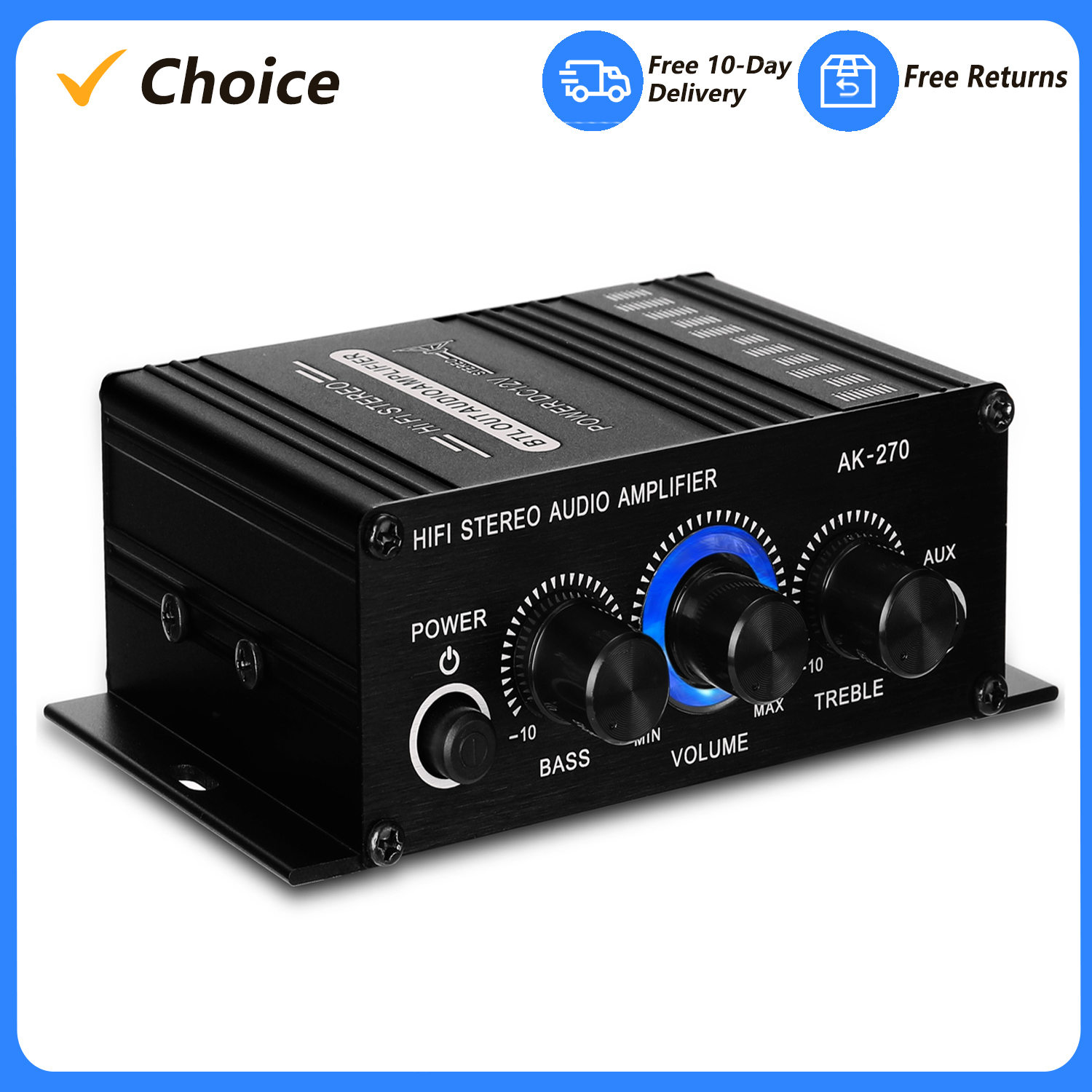 AK270 Mini Audio 2-Channel Ste - Home Cinema Portable recensie en prijs