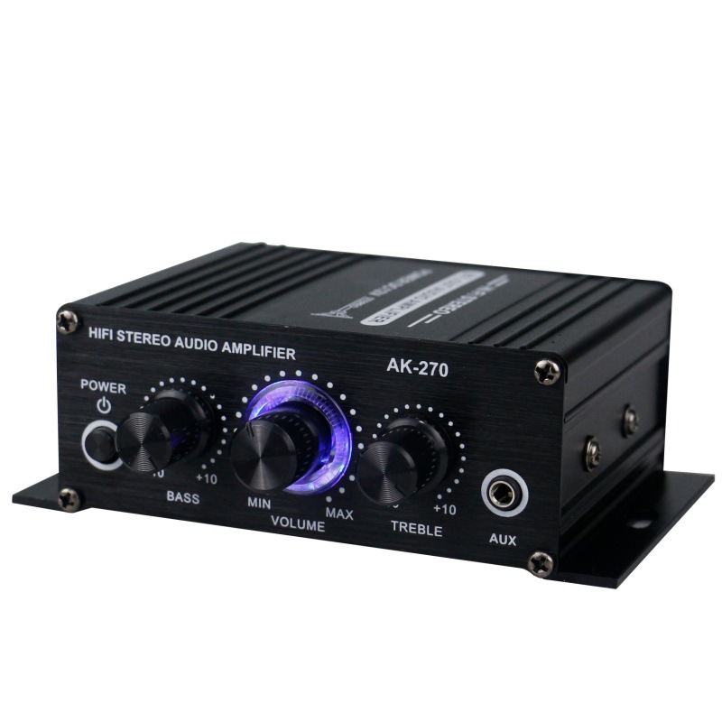 AK-270 HiFi Stereo Amplifier 4 - Home Cinema Heos recensie en prijs