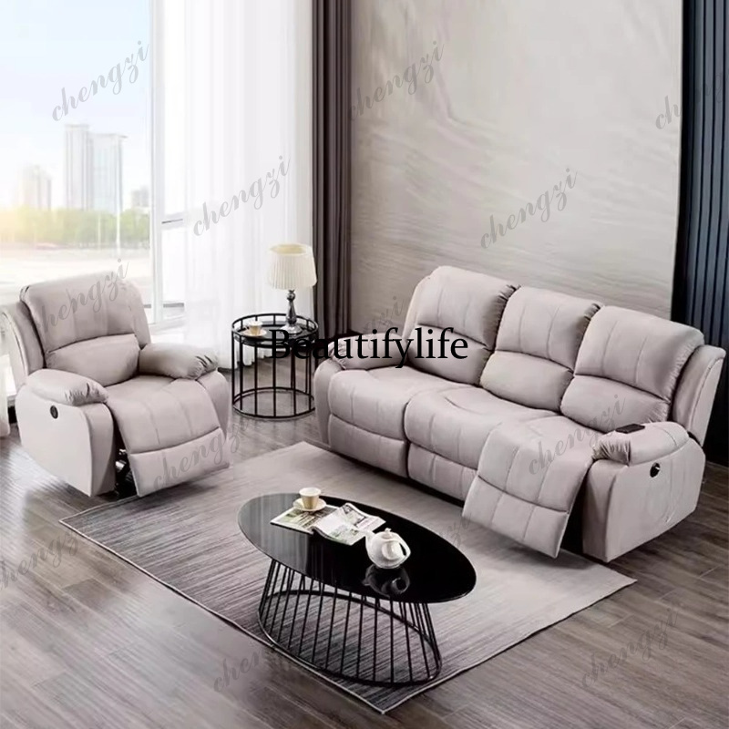 Genuine Leather Manual Electri - Home Cinema Couch recensie en prijs