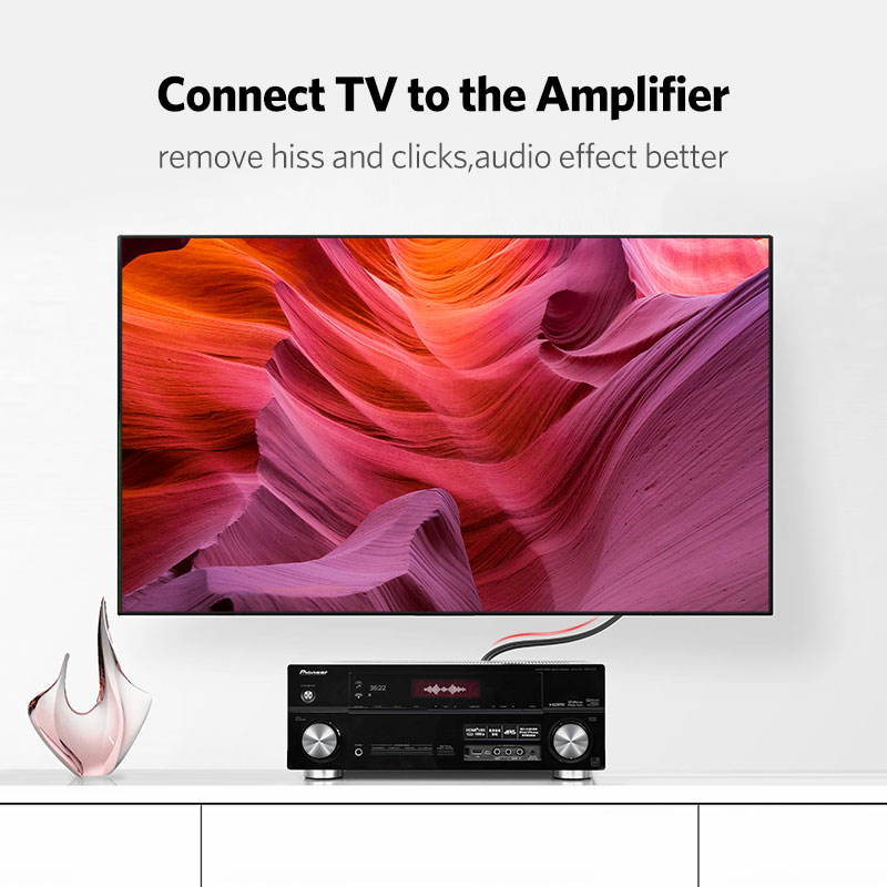 UGREEN 2RCA to 2 RCA Male to M - Home Cinema Heos recensie en prijs