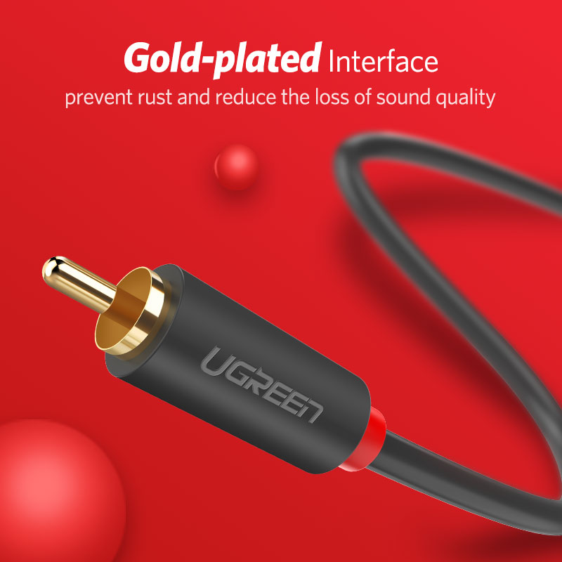 UGREEN 2RCA to 2 RCA Male to M - Home Cinema Heos recensie en prijs