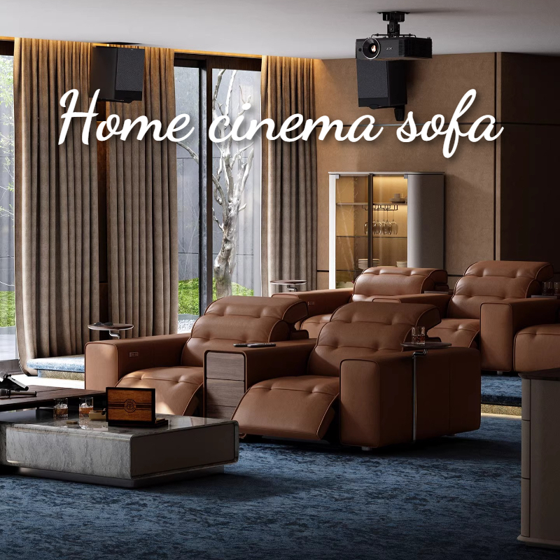 Top-grain Leather Electric Sof - Home Cinema Couch recensie en prijs