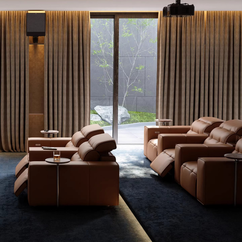 Top-grain Leather Electric Sof - Home Cinema Couch recensie en prijs