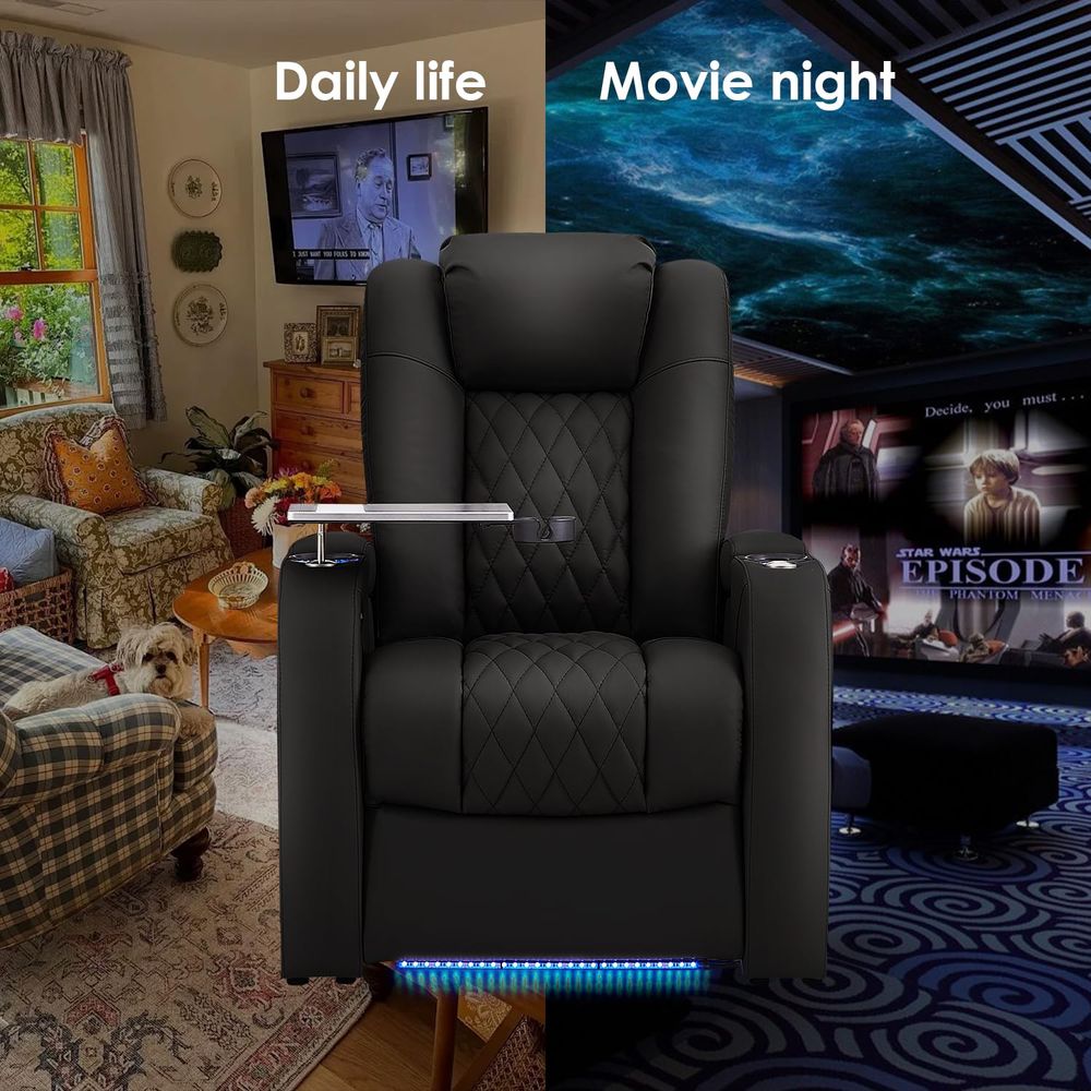 Home Theater Seating Top Grain - Home Cinema Couch recensie en prijs