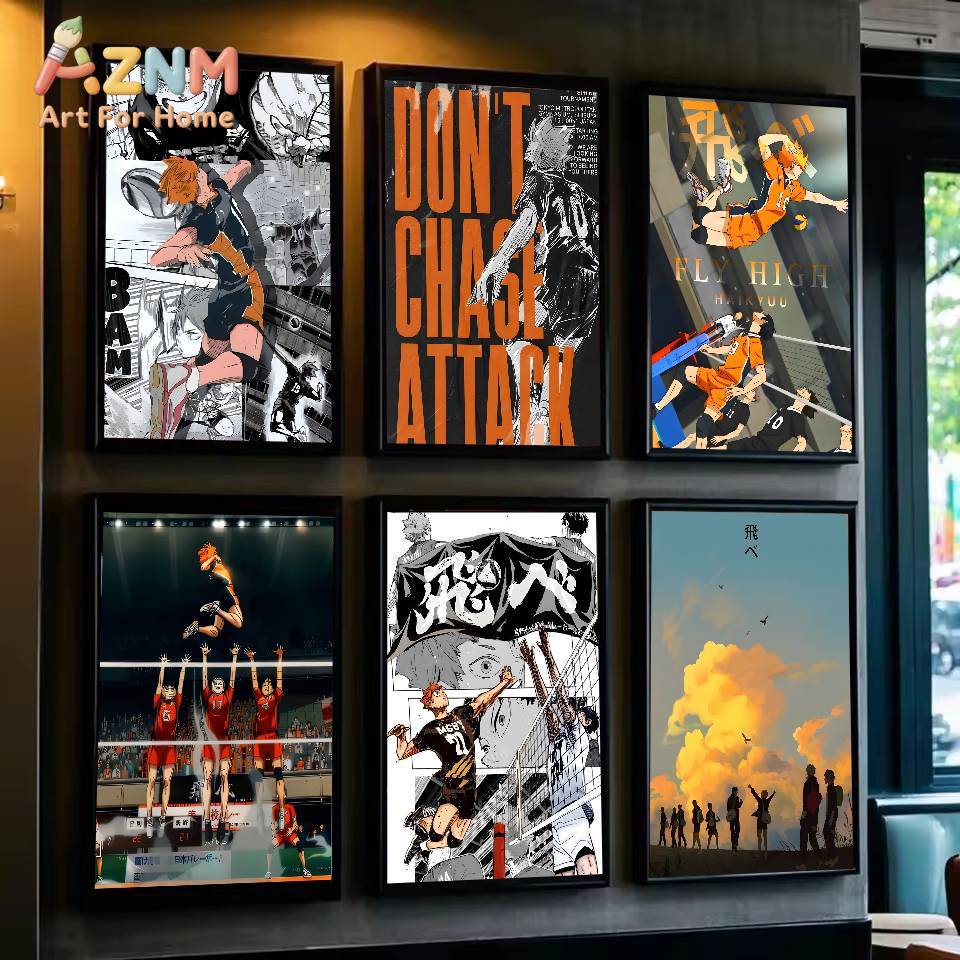 Japanese Anime Haikyuu Poster  - Home Cinema Classic recensie en prijs
