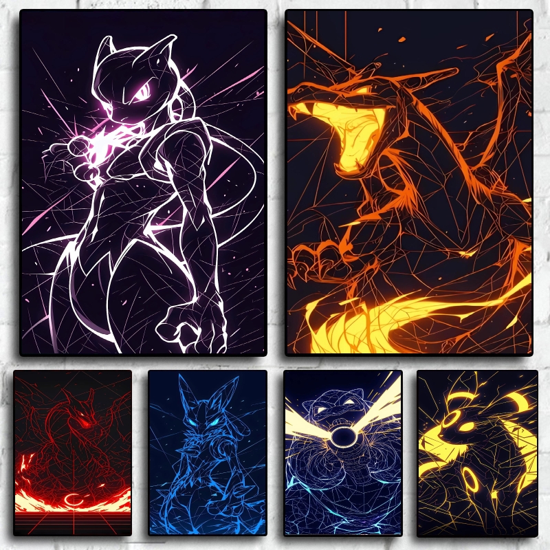 Canvas Wall Art Pokemon Chariz - Home Cinema Classic recensie en prijs