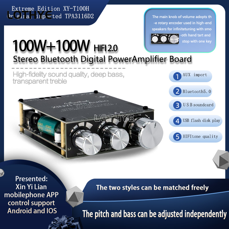 100w+100w Bluetooth 5.0 Power  - Home Cinema Heos recensie en prijs