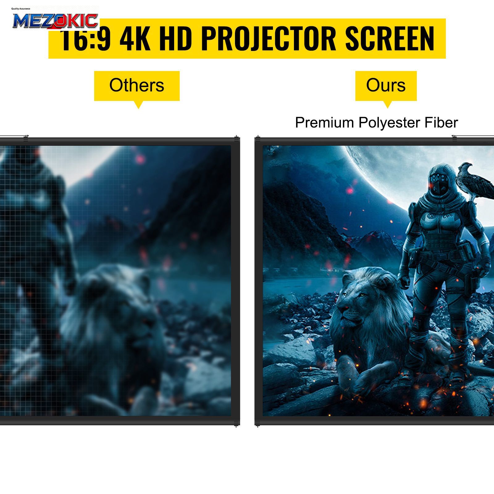 Tripod Projector Screen with S - Home Cinema Movies recensie en prijs