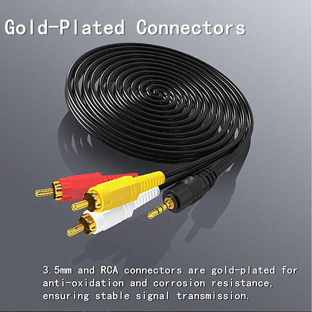 3.5mm to 3 RCA Audio Video Cab - Home Cinema Heos recensie en prijs
