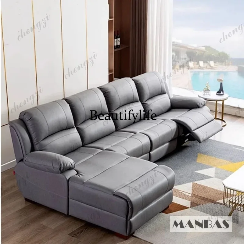 01A Leather Manual Electric Re - Home Cinema Couch recensie en prijs