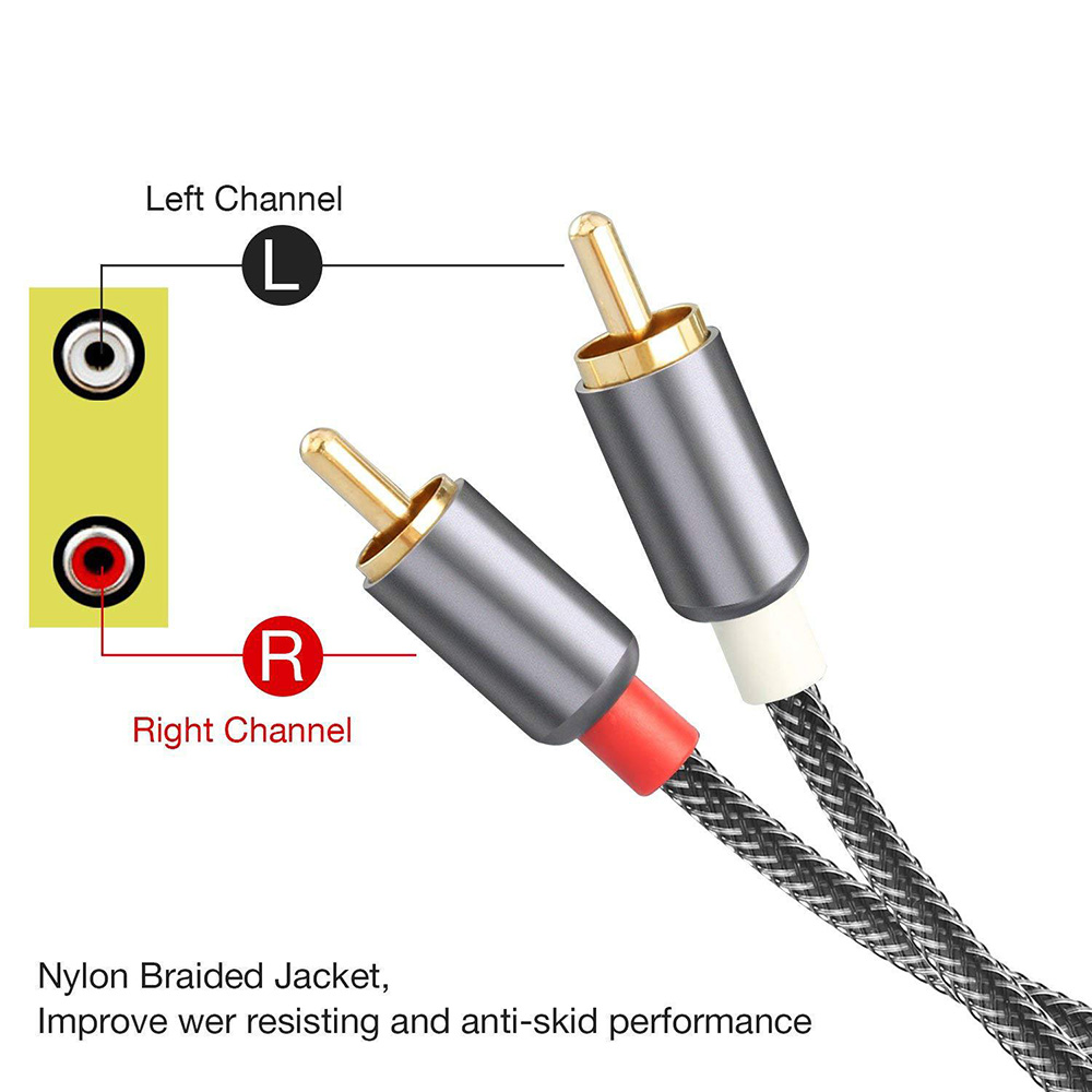 2RCA To 2 RCA Male To Male Aud - Home Cinema Heos recensie en prijs