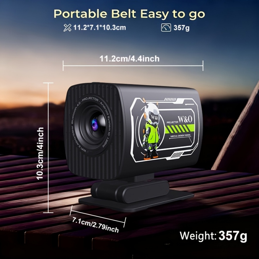 2026 New 1080P Projector Porta - Home Cinema Movies recensie en prijs